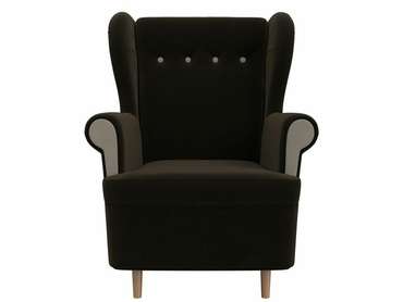 Кресло Торин коричневого цвета