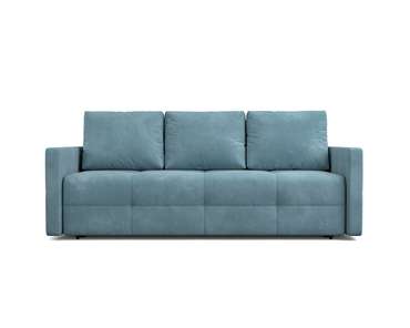 Прямой диван-кровать Марсель 2 голубого цвета