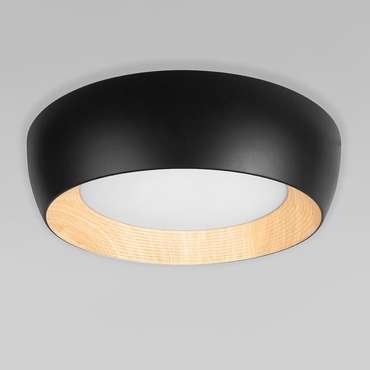 Потолочный светильник Folk 10255/500 Black (металл, цвет черный)