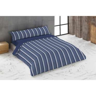 Комплект чехлов для одеяла Hosteline KING Blue 180 кровать 260 x 240 см 4 Предметы