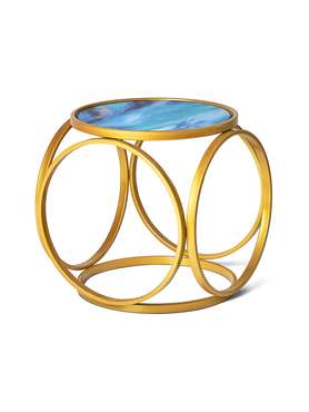 Кофейный столик Sfera золотого цвета