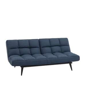 Диван-кровать Фьорд синего цвета