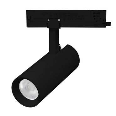 Трековый однофазный светильник Arlight LGD-GERA-2TR-R60-15W Day4000 (BK, 55 deg, 230V) 055047