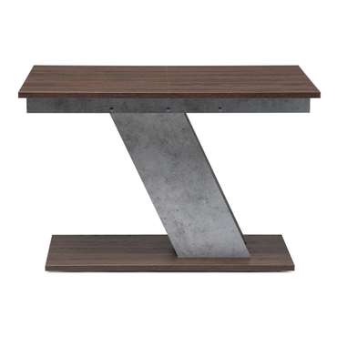 Раздвижной обеденный стол Тирион серого цвета