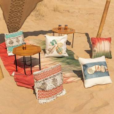 Подушка Boho PET 45 x 10 x 45