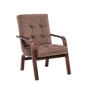 Кресло Модена коричневеого цвета