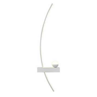 Настенный светильник Ray 10220/2LED White L (силикон, цвет белый)