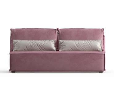Диван-кровать Ли Рой Лайт в обивке из велюра розового цвета