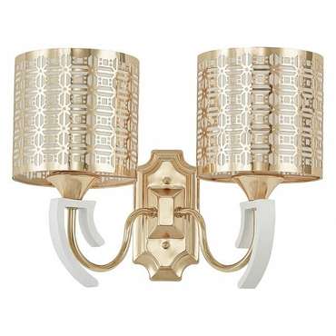 Бра Florentia-8857 308857/2W Wh/Gd