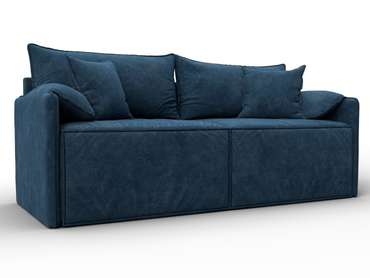 Модульный диван-кровать Лига-106 синего цвета