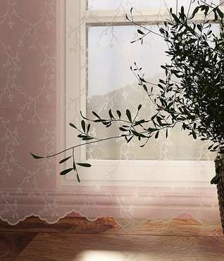 тюль Сакура 300х260 белый