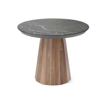 Обеденный стол раздвижной Фаварис на коричневом основании