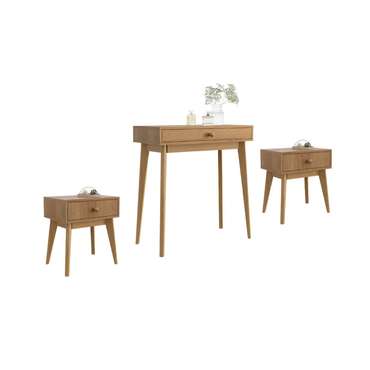 Набор мебели для спальни Wood бежевого цвета
