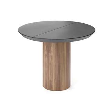 Обеденный стол раздвижной Ансер ХL на коричневом основании