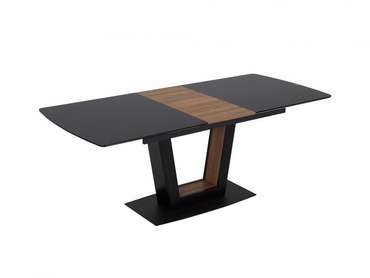 Раздвижной обеденный стол Wish со столешницей черного цвета