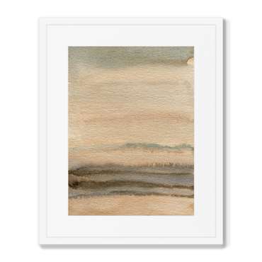 Репродукция картины в раме Evening sky over the sea