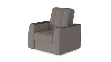 Кресло Регин серо-коричневого цвета