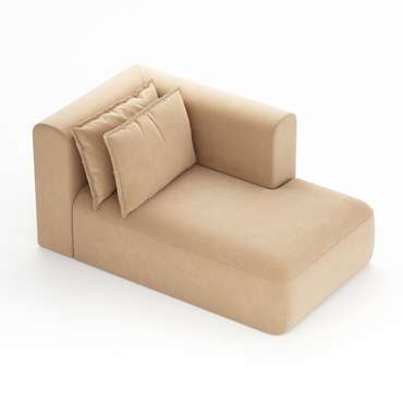 Кушетка Heliodor бежевого цвета