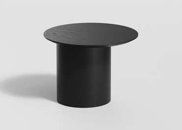 Стол кофейный  Type со смещенным основанием черного цвета