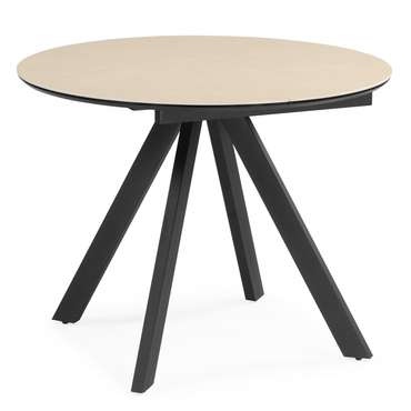 Обеденный стол Трейси 90 бежевого цвета