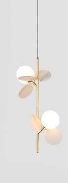 Дизайнерский подвесной светильник Matisse с лепестками белого цвета 