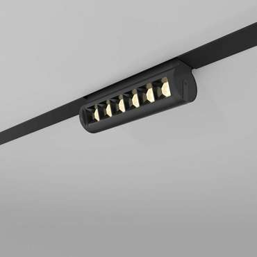 Трековый светильник Alter Slim Magnetic 6W 4200K черного цвета