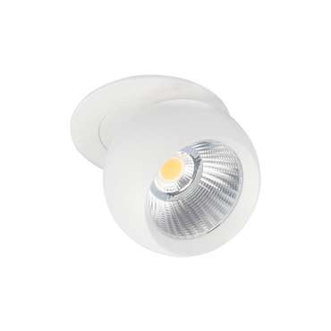 Встраиваемый светильник Dot 10332 White (металл, цвет белый)