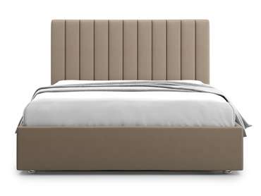 Кровать Premium Mellisa 140х200 коричневого цвета с подъемным механизмом
