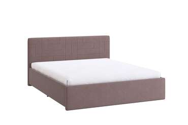Кровать Лора 2 160х200 коричневого цвета без подъемного механизма 