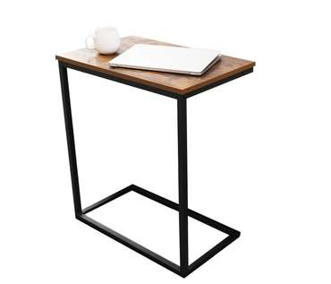 Кофейный стол Брайтон черно-коричневого цвета