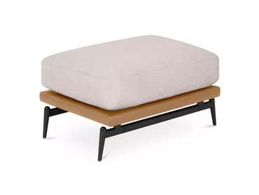 Пуф Ispani бежево-коричневого цвета