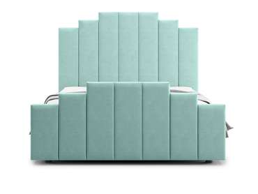 Кровать Velino 160х200 бирюзового цвета с подъемным механизмом