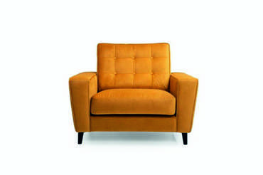 Кресло Порто оранжевого цвета