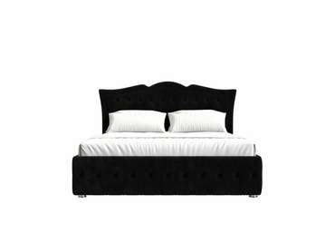 Кровать Герда 180х200 черного цвета с подъемным механизмом