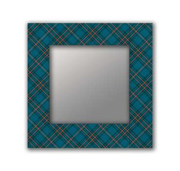 Настенное зеркало Шотландия-5 50х65 синего цвета