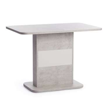 Стол обеденный раздвижной Smart цвета белый бетон