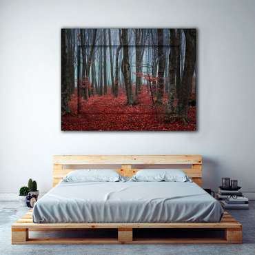 Картина с арт рамой Сказочный лес 60х80 см