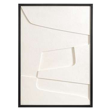 Панно декоративное Minimalism с эффектом 3d 50х70 бежевого цвета