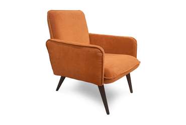 Кресло Стью оранжевого цвета