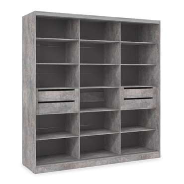 Шкаф-купе Comfort 18.9 серого цвета