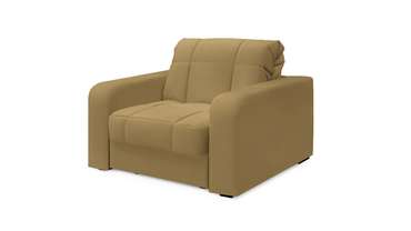 Кресло-кровать Дендра охристого цвета