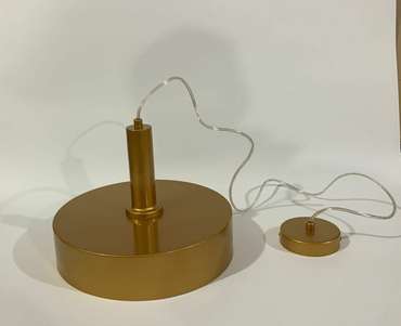 Подвесной светильник LOFT LUX 71028/1P GOLD SATIN_уценка (металл, цвет золото)