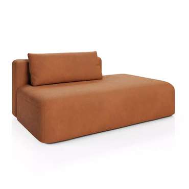 Диван Новые эмоции терракотового цвета банкетка справа