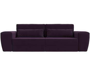Прямой диван-кровать Лига 008 фиолетового цвета