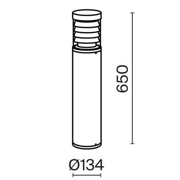 Ландшафтный светильник Outdoor O439FL-L12GF3K Spir Outdoor