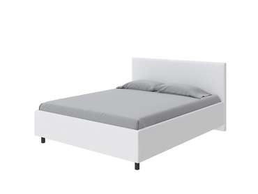 Кровать Como Veda 3 180х200 белого цвета (экокожа)