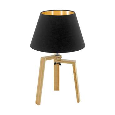 Настольная лампа Chietino 97515 (ткань, цвет черный)