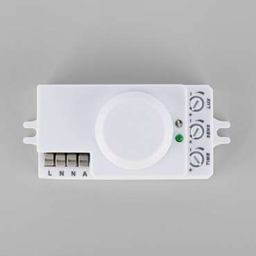 Микроволновый датчик движения 10м 1200W 360° IP20 Белый SNS-M-13 белый