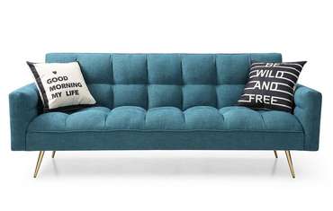 Диван-кровать Madrid синего цвета