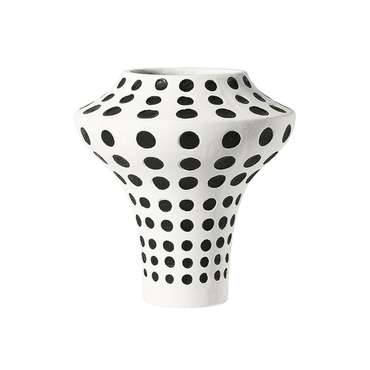 Ваза Polka Dot белого цвета